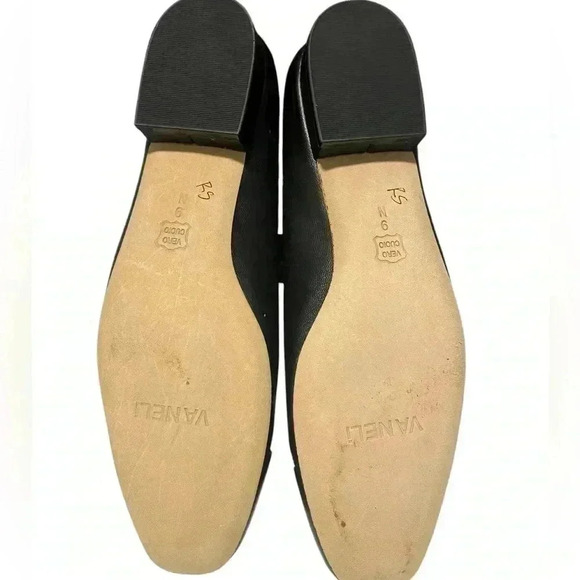Vaneli Women's FC-313 Flat in Black Ecco Napa SZ 9 M - Picture 5 of 8